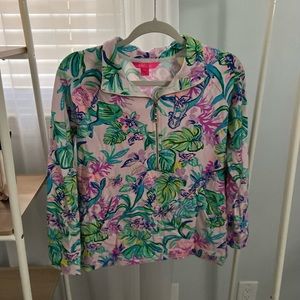 Lilly Pulitzer Mermaid In the Shade Popover. Size Medium.